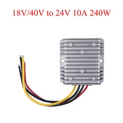 DC 18V/40V to 24V Power Converte Auto Boost Buck Regulator Stabilizer Module