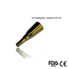 Straumann Compatible Dental NC Healing Abutment, conical, Diameter 3.6, Height5