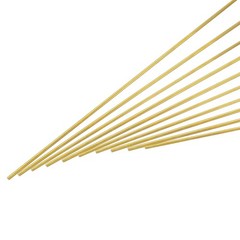 2mm x 200mm Brass Round Rod for Model Car Helicopter Airplane 10pcs
