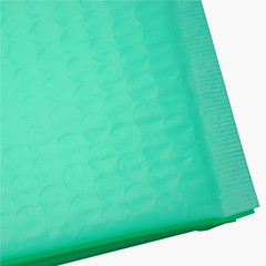 AirnDefense 1000 #000 4X8″ Green Poly Bubble Mailers Shipping Padded Envelope