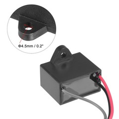 Metallized Film Ceiling Fan Capacitor CBB61 1.5/2.5uF 350V AC 3 Wires 3Pcs