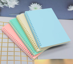 Spiral Notebook, 4 Pcs 8.3 Inch X 5.9 Inch A5 Thick Plastic Hardcover 7Mm Colleg