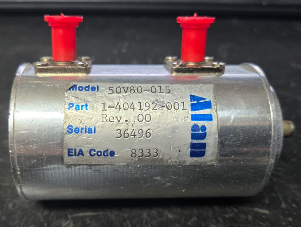 Allen Industries 50V80-015 rotary step attenuator 30/30/40 dB OSM connect Tested
