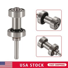 Dental 1:5 LED Contra Angle Fiber Optic Handpiece / Cartridge Rotor Mini Head US
