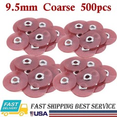 500pcs Dental Sof-Lex discs Coarse Contouring Polishing Discs 9.5mm
