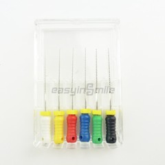 Endodontic Hand files Dental Stainless Steel Endo Root canal K files #45-80 25MM