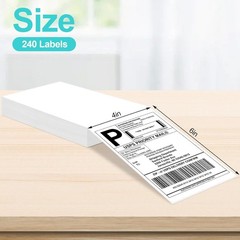 High-Quality 4×6 Thermal Labels – BPA-Free Self-Adhesive Shipping Solution