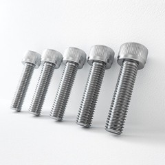 M10x1 M10x1.25 Fine Thread Socket Cap Screw Allen Bolt A2 Stainless Steel DIN912