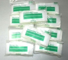 1000 Clear 2″x3″ Bags 4Mil Reloc Zippit Reclosable Slide Lock Thick 2×3 1,000 Pc