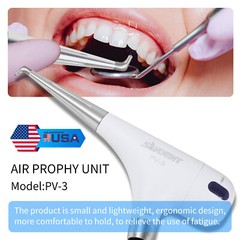 Dental Air Flow Teeth Polishing Polisher Handpiece Hygiene Air Prophy Jet 4 Hole