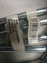 14 yes 14 Zinc Plated Lag Screw Eyes 3/8″ x 8″ long Hardware House 568807