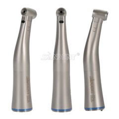 Dental 1:1 Fiber Optic LED Contra Angle Handpiece 4 Spray Push Button fit NSK