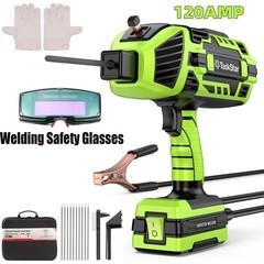 TaskStar 120A Portable Handheld ARC Welder Kit, 110V Stick Welding Machine