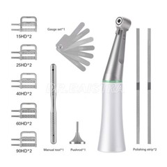 Dental 4:1 Reduction IPR Contra Angle Handpiece Interproximal Stripping Gauge