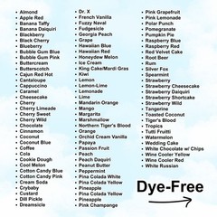 Shaved Ice Snow Cone Concentrate-(5) 4oz Bottles (Each Bottle Makes 1 Gallon)