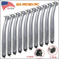 NSK Style High Speed Dental Fiber Optic E-generator LED Handpiece 2/4 H Turbine