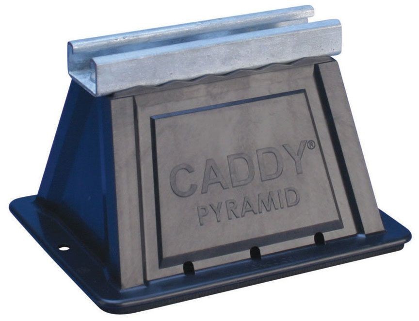 🔴(QTY 2) Caddy PSF6C PYRAMID ROOF TOP Support 6″ FIXED C CHANNEL STRUT‼️