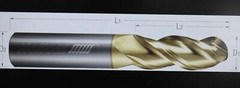 Helical 49121 3 Flute Ball 40° Helix Variable Pitch End Mills Aluminum Alloys