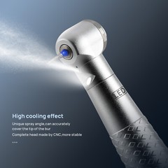 5pcs COXO Dental LED Handpiece 4Hole High Speed Air Turbine Generator Self Power