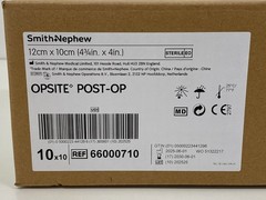 Case of 10 Boxes SMITH & NEPHEW Opsite Post-Op 66000710 Exp.2030 (*DD8*)