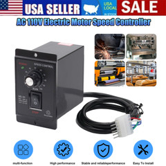AC110V Electric Motor Speed Controller Reversible Switch Regulator Switch 120W
