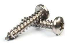 #12 Sheet Metal Screws – 316 Stainless Steel Phillips Pan Head – Select Length