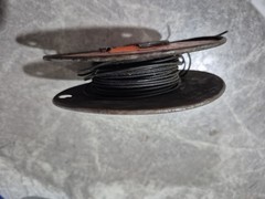 Vtg DORMAN PRODUCTS INC Cincinnati Black Annealed Mechanics Wire Spool Used