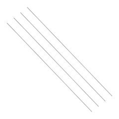 4Pcs (1mm) 0.04″ Dia (407mm) 16″ Length GR1 Metal Solid TA1 Titanium Round Rod