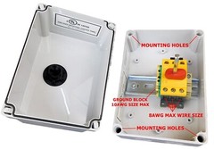 Elimia Enclosed 3 Phase Disconnect Switch DS40LC-W-UL NEMA 4X 30 40 Amp 30A 40A
