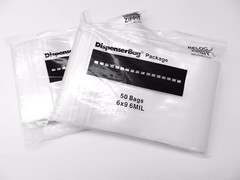 100 Zippit Bags Reloc 6 Mil Heavy Duty 6x 9″ Clear Zip Seal Lock Reclosable 6×9