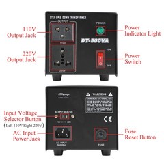 New Design Voltage Transformer Converter Step Up Step Down 500W AC 110V to 220V