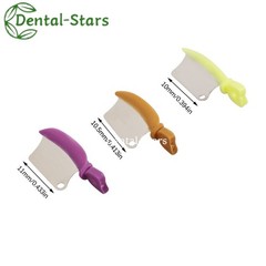 50/500Pcs Dental Prime Teeth Interproxima Wedge with Metal Matrix Fender Wedges