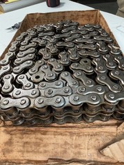 247844 Diamond DMD-80-2R-10FT Double Strand Roller Chain #80; 10′ L X-5334-010