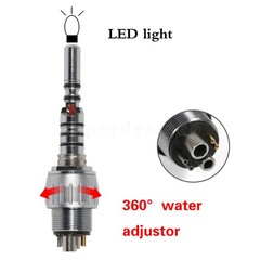 Dental Fiber Optic High Speed Handpiece /6H Quick Coupling fit KAV MULTIflex po