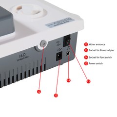 LED Ultrasonic Scaler Scaling Perio Endo Handpiece+Tips Dental