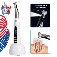Wireless Cordless Dental Endo Motor Treatment with LED 16:1 Contra Angle Head