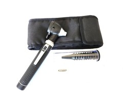 Fiber Optic Mini Otoscope Black Color (Diagnostic Set)