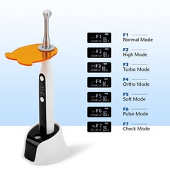 Dental LED Wireless Curing Light Lamp 1 Sec Cure 2500mW/cm2/3000mw/cm²