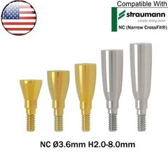 US Dental Healing Abutment NC/RC Healing Closure Caps Fit Straumann ITI BL/BLT
