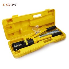 16Ton & 11 Dies Hydraulic Wire Crimper Crimping Tool Battery Cable Lug Terminal