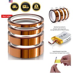 High Temperature Tape， 1 mil Kapton Tape, Polyimide Tape, Professional for Pr…
