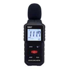 Sound Level Meter Decibel Tester 30-130dB A-Weighted Fast Slow Mode Max Min