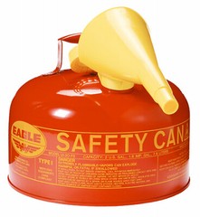 Eagle UI20FS Safety Gas Can, Type I, 2 Gallons – Quantity 1