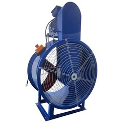 24″ Dia Electric Tube Axial Fan Paint Room Exhaust Fan 1500W 1450r/min 220V