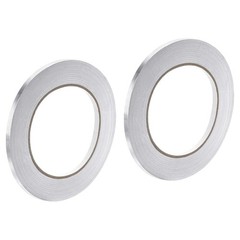 2pcs Aluminum Tape, 0.2 inch x 49 Yard Foil Tape (1.96 mil) for Ductwork