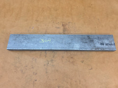 12LB PIECE OF SOLID 304 STAINLESS STEEL BAR STOCK 3″ X 3/4″ X 19″