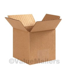 50 4x4x4 Packing Shipping Cartons Corrugated Boxes