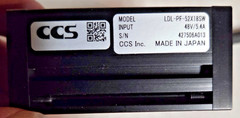CCS LDL-PF-52x18S White light LED Light Bar for Optical Instruments, Metrology
