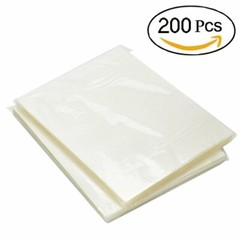200 Pack Thermal Laminating Pouches 3 Mil Heat Seal A4 Letter Size 9×11.5 Sheets