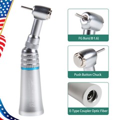 1/5/10Pcs Dental Low Slow Speed Contra Angle Handpiece Fit FG 1.6mm Burs E-type